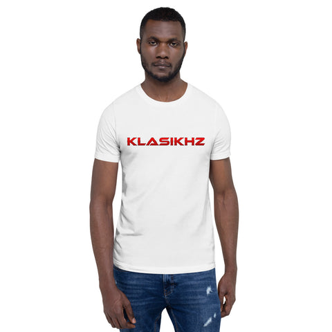 Klasikhz Essentials - White Short-Sleeve T-Shirt (Unisex)