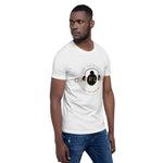 Diffuse (Gold & Black) - White T-Shirt (Unisex)